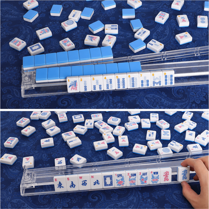 Blue Pop American Mahjong Set – 160 Tiles